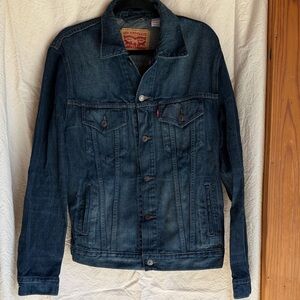 Levi's Men's Dark Blue Denim Jacket